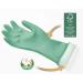 Spontex Daily Care Household Gloves - 100% FSC-Certified Latex with Recycled Cotton Lining Size M (7-7.5) 1 Pair (Pack of 2) - Eco-Friendly & Durable for All Cleaning Tasks - Buy Online on GoSupps.com