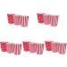 JECOMPRIS 240 Pcs Party Bag Suit for Paper Snowmen Christmas Ornaments Birthjays Goodie Bag Suit Heart Shaped Balloon Snack Packing Mermaid Party Decorations Candy Red Popcorn mediumx5pcs Redx5pcs - Buy Online on GoSupps.com