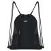 Wall backpack with cord string string bag gym bag waterproof nylon sports bag gym bag with outdoor pocket adjustable tunnel procession gym back for women men for sports and yoga black
