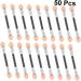 BELLIFFY 50pcs Brush Eyeshadow Cosmetics Eyeshadow Sponge Brush Make up for Face Pink - Buy Online on GoSupps.com