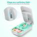 OPRET Tablet Divider & Cutter - Split Small Tablets & Large Pills Easily | Pill Cutter & Tablet Splitter | Precision Tablet Sciper - White - Buy Online on GoSupps.com
