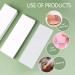 Wax Paper Wax Strips waxing strips paper hair removal strips Easy to cut for legs chest back and face - No wax - Pack of 100 Strips 100 count (Pack of 1) White - Buy Online on GoSupps.com