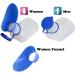 Unisex Portable Potty Urinal for Car | Bedpans Pee Bottle with Lid and Funnel | Travel Toilet for Men, Women, Old Man, Child - Ideal for Camping and Outdoor Activities - Buy Online on GoSupps.com
