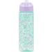 700ml Leopard Print Water Bottle with Straw - Light Blue | Stylish Hydration Choice - Buy Online on GoSupps.com