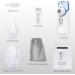 Buy Noiseless Mesh Nebulizer Set - USB Rechargeable Inhalation Devices for Adults & Children | Blue Mouthpiece & Masks - Buy Online on GoSupps.com