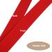 JESEP 1 inch Red Knit Elastic Band - 10 Yards Double-Side Twill Woven Spool for Sewing, Wigs, Skirts - Heavy Stretch Elastic for Waistband - Craft DIY Projects - Buy Online on GoSupps.com