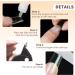 Luvadeyo 24 pcs Long White Ballerina Acrylic Nails - Leopard Pattern False Nails for Women | Full Cover Press-On Nail Art - Buy Online on GoSupps.com