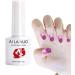 Shiny Nail Gel - Soak Off Nail Polish | 0.28oz Quick Dry Magnetic Nail Lacquer Soak Off Shiny Nail Polish Long-Lasting Bright Nail Polish for at Home Lencyh 08 - Buy Online on GoSupps.com