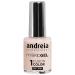 Andreia Professional Hybrid Gel Nail Polish - 2 Steps and No Lamp Required Long Lasting and Easy Removal - Fusion Color H10 Pink Nude | Shades of Nudes - Soft Shades