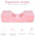 Eyelash Extension Neck Pillow with Cover - Beauty Salon Grafting Curve Pillow for Sleeping Support - Pink (20x8x4.7in) - Buy Online on GoSupps.com
