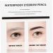 Healvian Hard Core Eyebrow Pencil Makeup Brow Pencil Makeup Eyebrow Pen Eyebrow Cosmetic Pencil Wooden - Buy Online on GoSupps.com