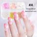 DIY Manicure Jewelry Acrylic Decor Crystal Caviar Beads Five Petal Flower Resin Candy Color Nail Rhinestones(D) - Buy Online on GoSupps.com