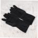 DOITOOL 2 Pairs Hair Salon Mitten Hair Dye Glove Black Rubber Black Reusable Dye Barber Textured Large Accessories Emulsion - Buy Online on GoSupps.com