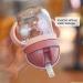 Bigougem 8.45oz Baby Bottle with Straw - Ergonomic Handle, Leak-proof, Drop Resistant, Light Pink - Buy Online on GoSupps.com