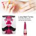 Goldfish Shape Nail Art Extension Guide 500pcs Self Adhesive Nail Gel Forms Home Salon - Buy Online on GoSupps.com