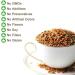 Premium Brown Rice Green Tea Genmaicha China Organic Kirara rice tea Malva Verticillata leaf health skin care Flower Tea 120g/6oz - Buy Online on GoSupps.com