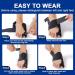 Bunion Corrector Brace for Men and Women - Hallux Valgus Splint Pads with Toe Separators and Straightener - Black - Buy Online on GoSupps.com