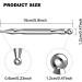NO BRAND Acupuncture Massage Pen - Double-Sided Stainless Steel Meridian Acupressure Tool (15cm) - Buy Online on GoSupps.com