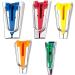 Bias Tape Makers Kit of 5 Sizes 1/4" 3/8" 1/2" 3/4" 1" DIY Quilting Tools Kit for Fabric Sewing and Quilting
