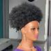 Big Afro Puff Drawstring Ponytail for Black Women - 4b/4c Kinky Curly Hair Bun 1B - Buy Online on GoSupps.com