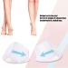 5 Pairs/set Medial Lateral Heel Wedge Silicone Insoles - Corrective Gel Inserts for Foot Alignment - Supination Pronation Support - Buy Online on GoSupps.com