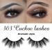 Cuckoo 303 3D Faux Mink Lashes - Handmade Dramatic Korea PBT Fiber False Lashes (3 Pairs) - Buy Online on GoSupps.com