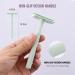 Copper Single Blade Razor | Gentle & Close Shave | Double Edge Safety Razor with 10 Blade Refills | Eco-Friendly Less Irritation for Sensitive Skin | Mint Green - Buy Online on GoSupps.com