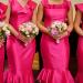 16 Pack Hot Pink Satin Scrunchies - Bridesmaid Proposal and Bachelorette Party Favors - Buy Online on GoSupps.com