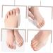 Healeved 6 Pairs Silicone Toe Sleeves & Toe Spacers - Toe Straightener & Separator for Hammer Toe, Bunion & Foot Valgus - White Corn Protector - Buy Online on GoSupps.com
