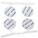 12 Pieces Mixed Set Electrodes for TENS EMS Stimulation Device - 2mm Connection Various Sizes - International Shipping Available - Buy Online on GoSupps.com