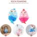 FRCOLOR 4 Pcs Kids Bath Balls - Cute Animal Shower Sponges & Exfoliating Poufs for Baby Body Wash and Cleaning - Buy Online on GoSupps.com