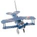 HAKIDZEL Cake Decoration Retro Airplane Figurine Micro Toys Desktop Toys Mini Airplane Toy for Kids Cake Topper Decor Airplane Cupcake Toppers Mini Toy Wrought Iron Model Airplane Car Model