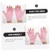 FRCOLOR 6 Pairs Gel Moisturizing Gloves Winter Gloves Sleeping Gloves Moisturizing Gloves for Grooming Glove Cracked Hands Moisturizing Gloves Fingerless Pink Hand Gloves Knitting Miss - Buy Online on GoSupps.com