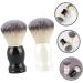 Magiclulu Manual Shaving Brush | Premium Male Razor Tool with Wooden Handle & Fiber Wool - Perfect for Friseursalon & Barbers - Buy Online on GoSupps.com