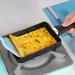 Frying Pan Kitchen Cookware Grill Pan Rectangular Non Stick Saucepan Plastic Handle Black Omelet Frying Pan Maifan Stone Small Frying Pan Square Grill Pan with Meat Vegetables or Go Camp Cooking - Buy Online on GoSupps.com