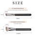 Kugge Under Eye & Foundation Brush Set - 2PCS Dense Synthetic Makeup Brushes for Liquid, Cream, and Setting Powder - Buy Online on GoSupps.com