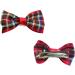 RDWESZOD 12 Pcs/6 Pairs Classic Check Pattern Hair Clip for Dogs Cats - Buy Online on GoSupps.com
