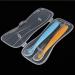 Soft Silicone Baby Training Spoon Set - 2 Parts with Box | Child Dining & Feeding Utensils for Weaning (Yellow & Blue) - Buy Online on GoSupps.com