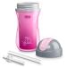Chicco Insulated Straw Sippy Cup 9oz Dream Pink/Purple 12m+ (2pk) - Buy Online on GoSupps.com