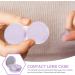 Buy Gleavi Glasses: 3 Sets Contact Lens Container with Mirror - Travel-Friendly Compact Violet Storage Box - Buy Online on GoSupps.com