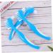 Beavorty Double Sided Toothbrush - 3 Pack Denture Cleaning Brush | Artificial Tooth Cleaner for Effective Oral Care - Buy Online on GoSupps.com