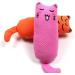 Legendog 5Pcs Catnip Toy - Bite Resistant Cat Chew Toy for Cats - Catnip Filled Cartoon Mice - Multicolor - Buy Online on GoSupps.com