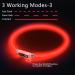Yordawn Luminous LED Dog Collar - USB Rechargeable Waterproof Adjustable Length 3 Lighting Modes for Small & Medium Dogs and Cats - Enhanced Pet Safety in Red - Buy Online on GoSupps.com