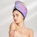 Fish Scale Microfiber Hair Towel - Soft Super Absorbent Coral Velvet Wrap for Long Curly & Thick Hair Quick Drying Hair Cap for Women - Buy Online on GoSupps.com