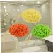 3pcs Shower Ball Bathing Sponge Set - Soft Bath Cotton Honeycomb Bath Ball Body Lotion Applicator - Perfect for Kids & Adults - Buy Online on GoSupps.com