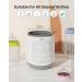 5-in-1 Baby Bottle Warmer with LCD Display - Fast Heating & Thawing, BPA-Free, Accurate Temperature Control - Grey White - Buy Online on GoSupps.com