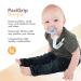 BooginHead Luxe Pacifier Holder - Gold Sparkles | Baby Pacifier Clip - Buy Online on GoSupps.com