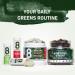 8Greens Green Chewables 60ct - Real Greens for Immunity & Energy - Blood Orange Flavor - Buy Online on GoSupps.com