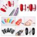 Mwoot 12-Piece Nail Brush Set | Professional UV Gel & Acrylic Nail Art Liner Tools for Detailed Design | 7/9/11 mm Brushes - Buy Online on GoSupps.com