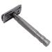 Durable Double Edge Safety Razor - Non-Slip Design for Home Hotel & Travel (Black) - Buy Online on GoSupps.com
